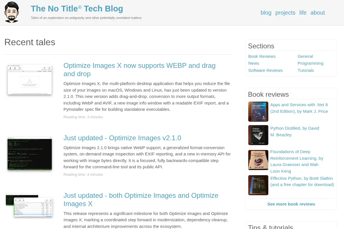 The No Title Tech Blog