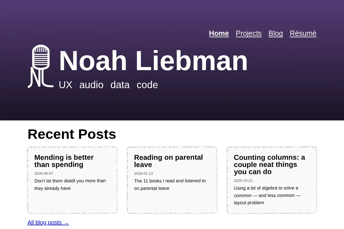 Noah Liebman