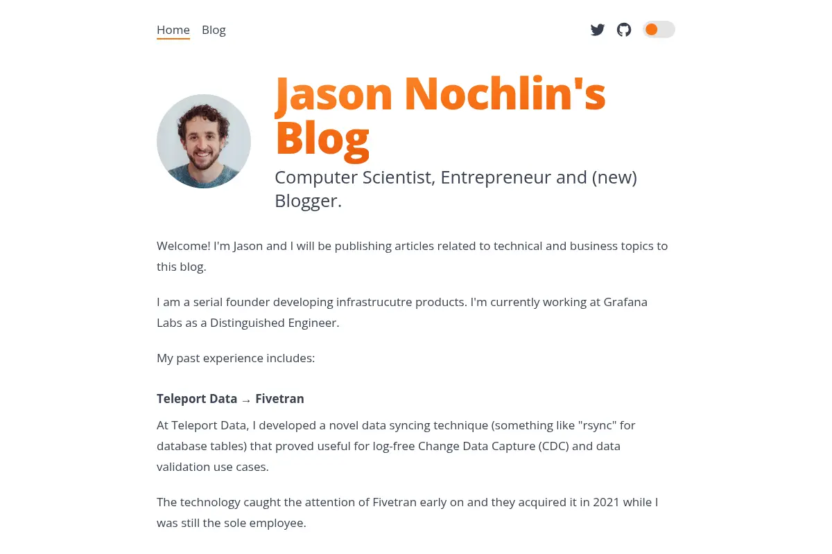 Jason Nochlin's Blog