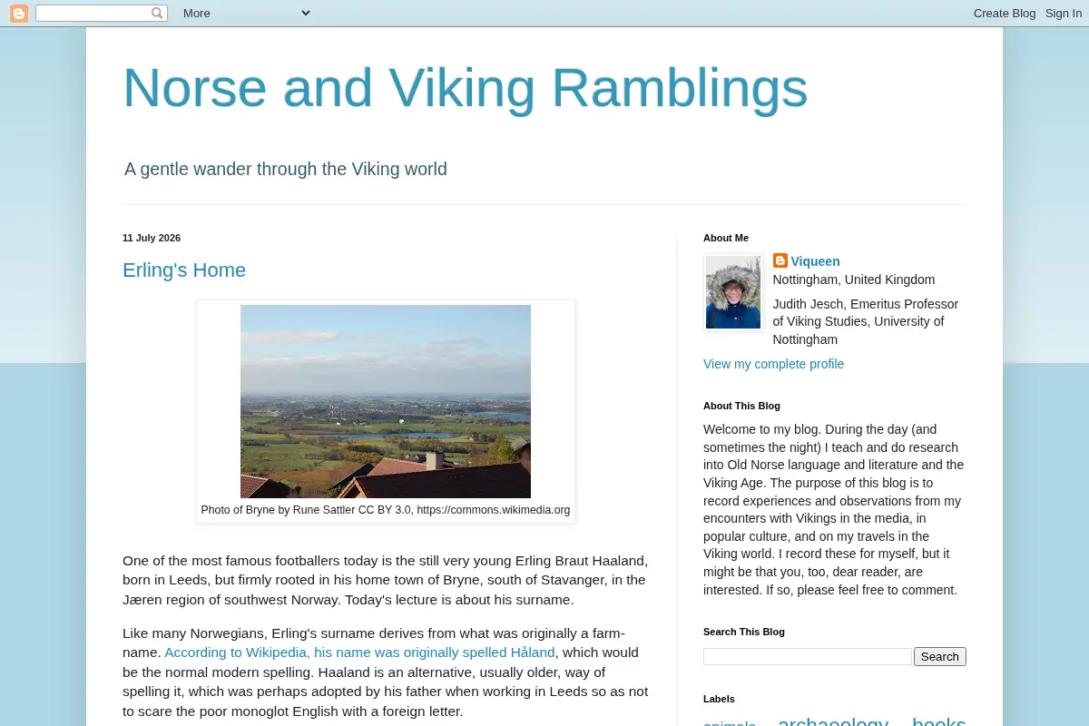 Norse and Viking Ramblings