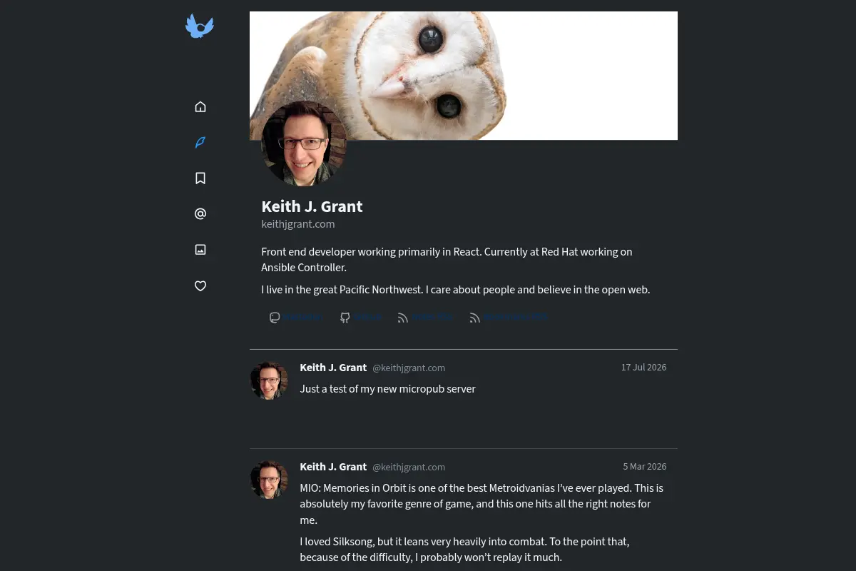 Notes | Keith J. Grant