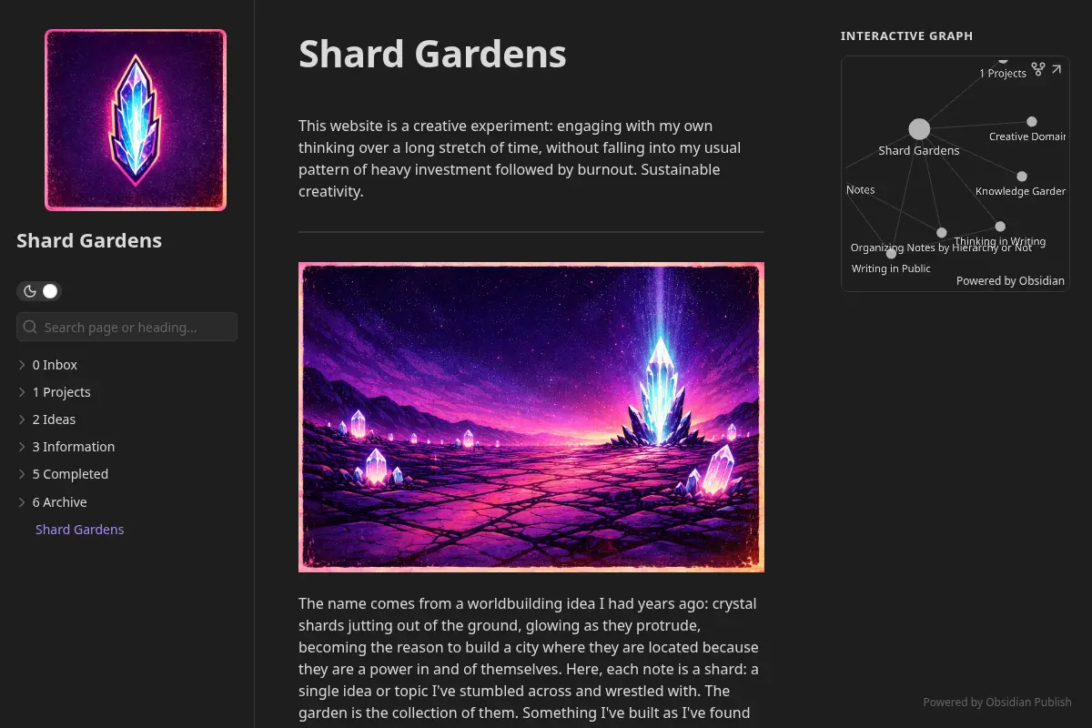 Shard Gardens