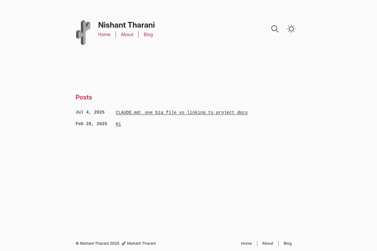 Nishant Tharani