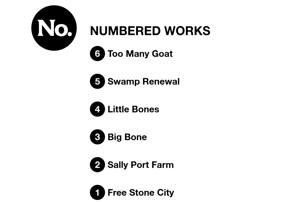 Numbered Works