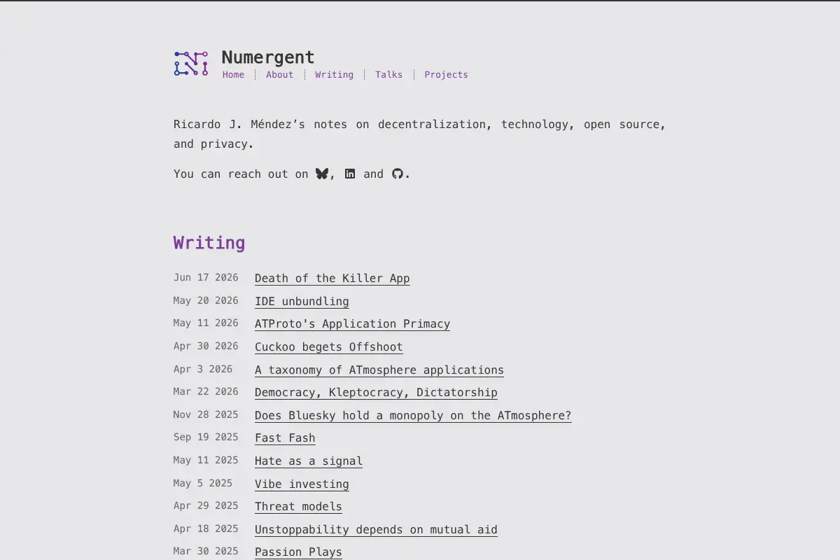Numergent