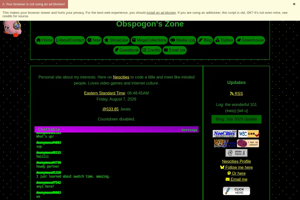 Obspogon's Zone