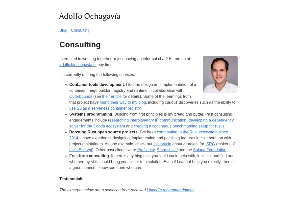 Adolfo Ochagavía Consulting