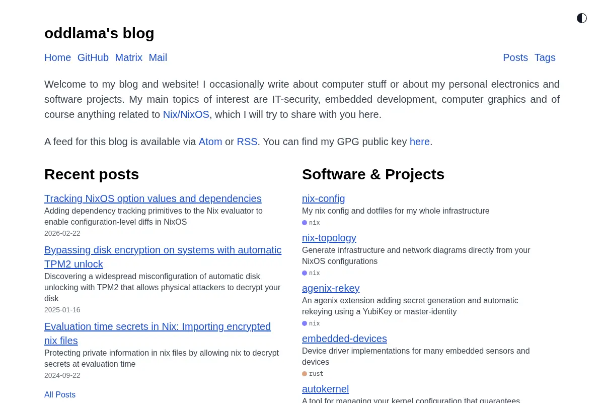 oddlama's blog