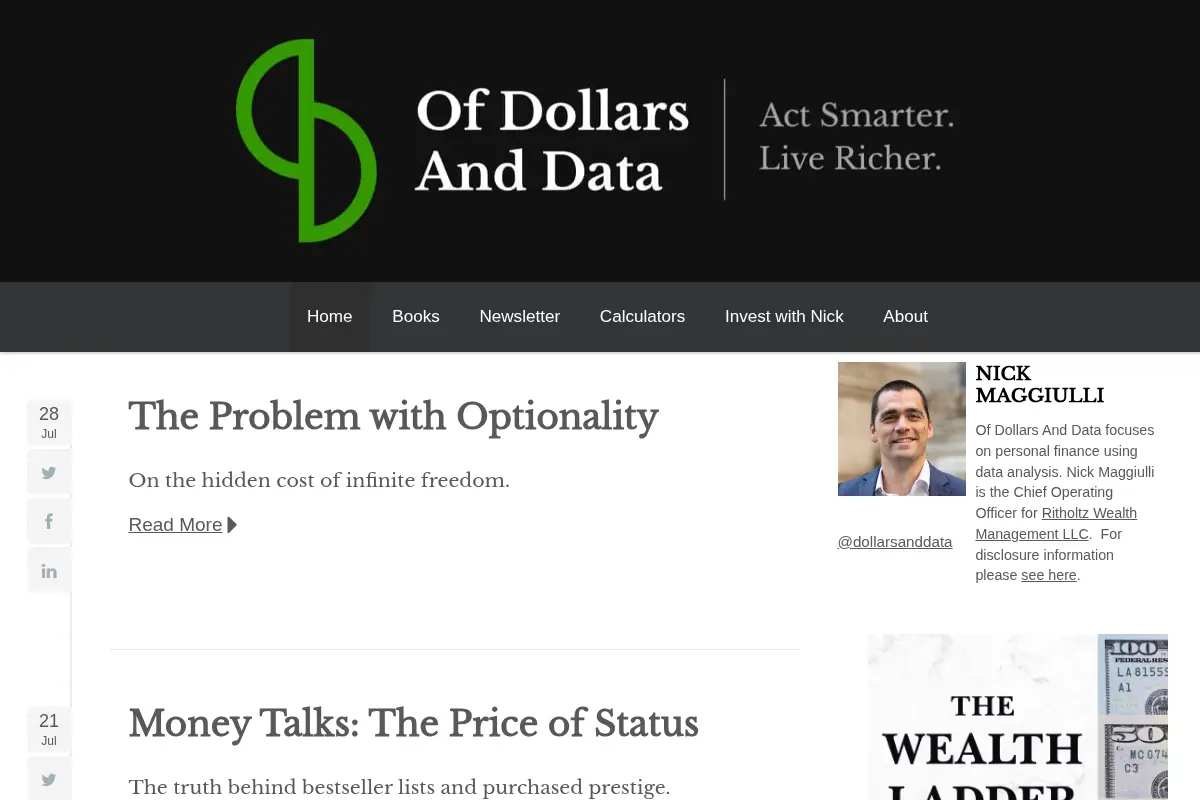 Of Dollars and Data