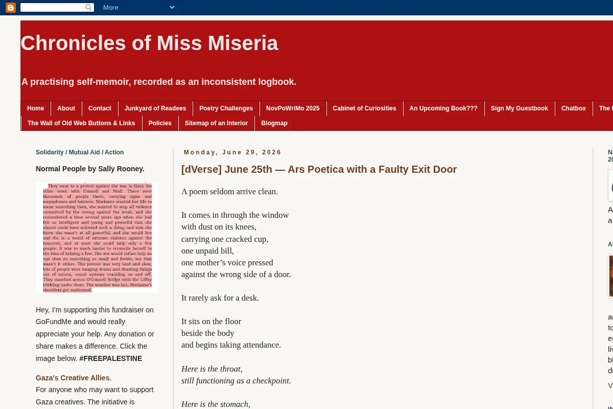 Chronicles of Miss Miseria