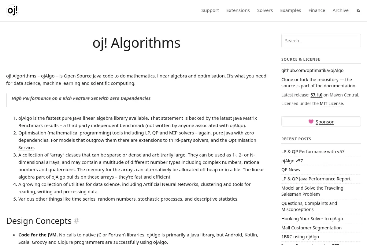 oj! Algorithms