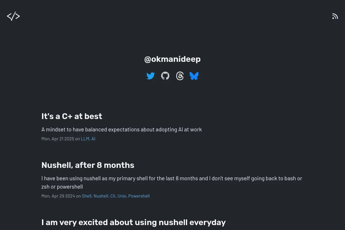 @okmanideep