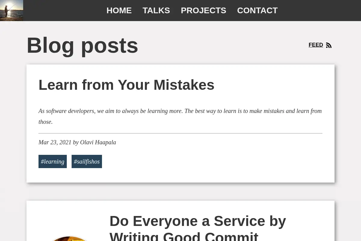 olavihaapala.fi – Personal Blog