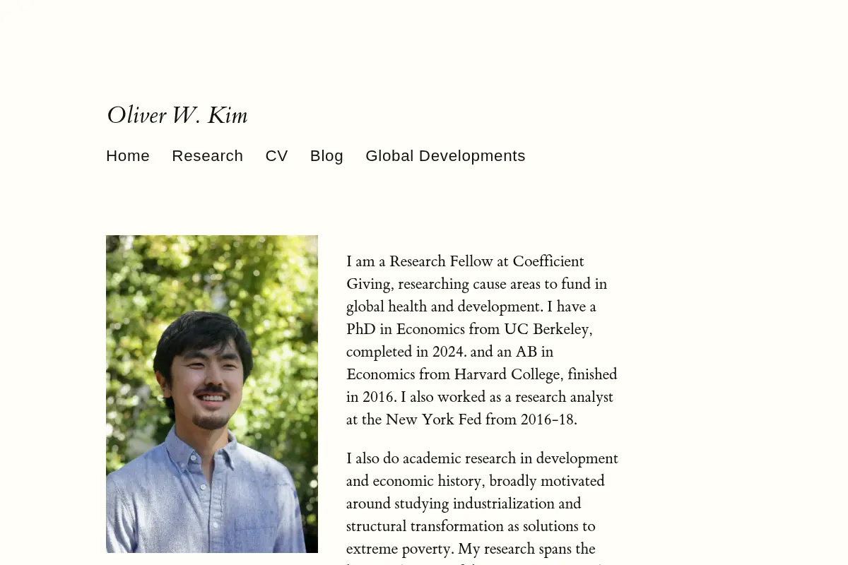 Oliver W. Kim