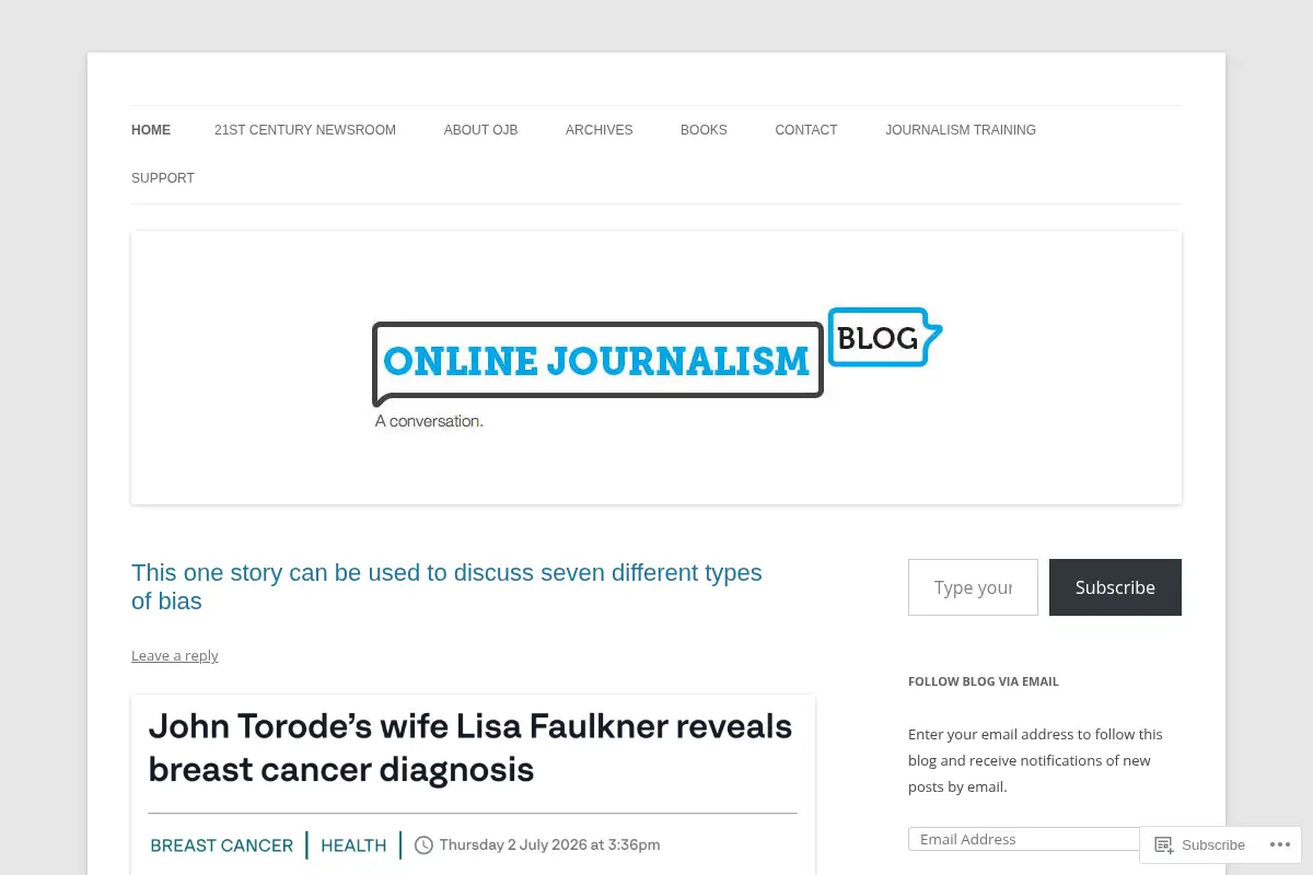 Online Journalism Blog