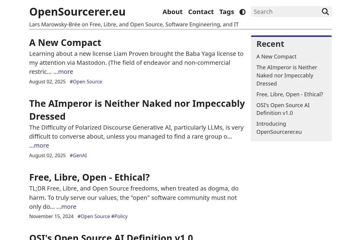 OpenSourcerer.eu