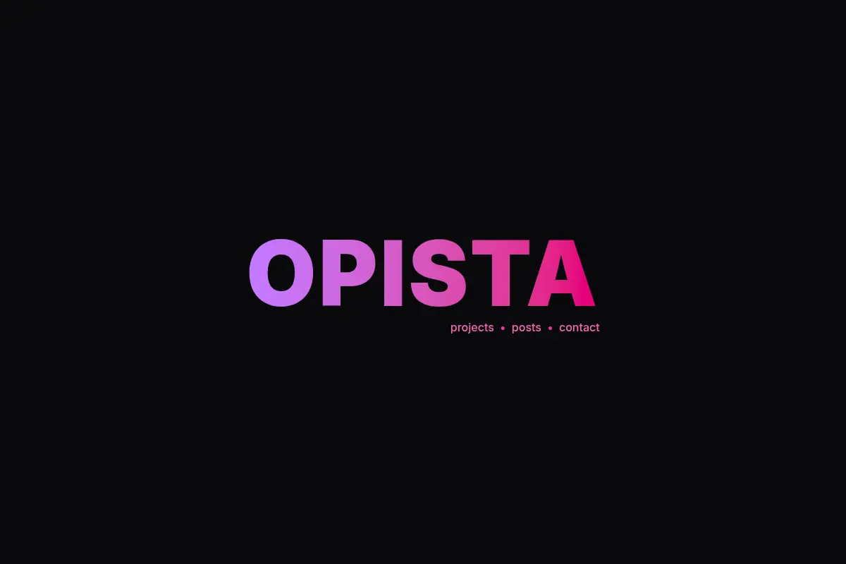 OPISTA