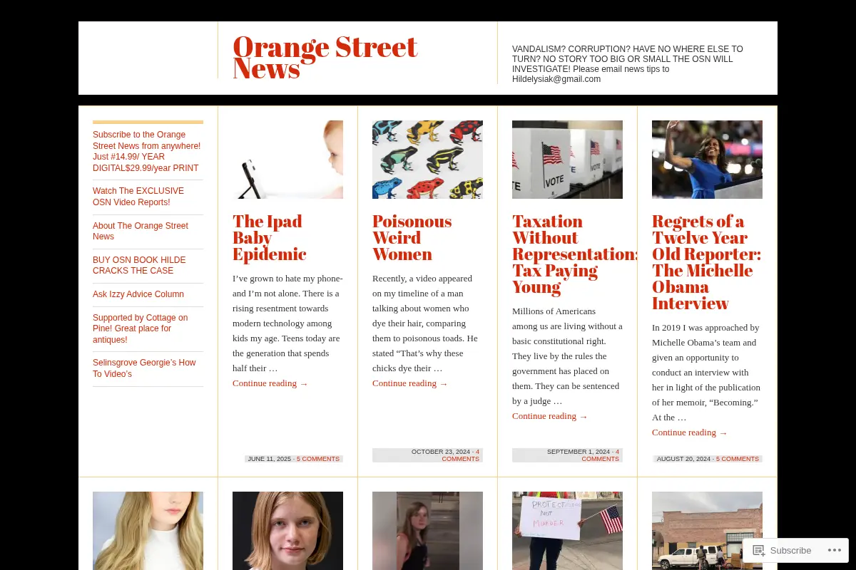 Orange Street News