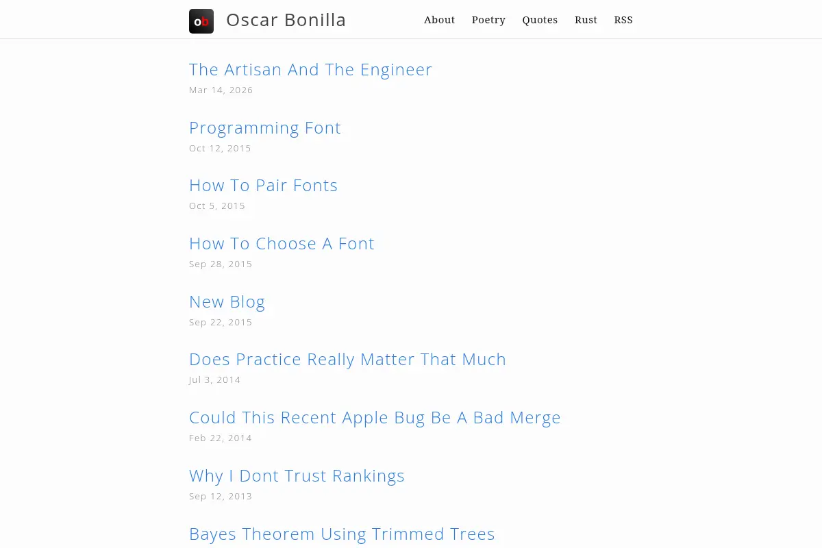 Oscar Bonilla