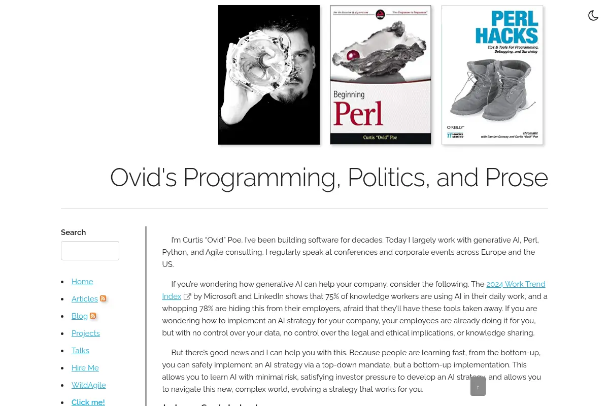 Ovid's Programming, Politics, and Prose