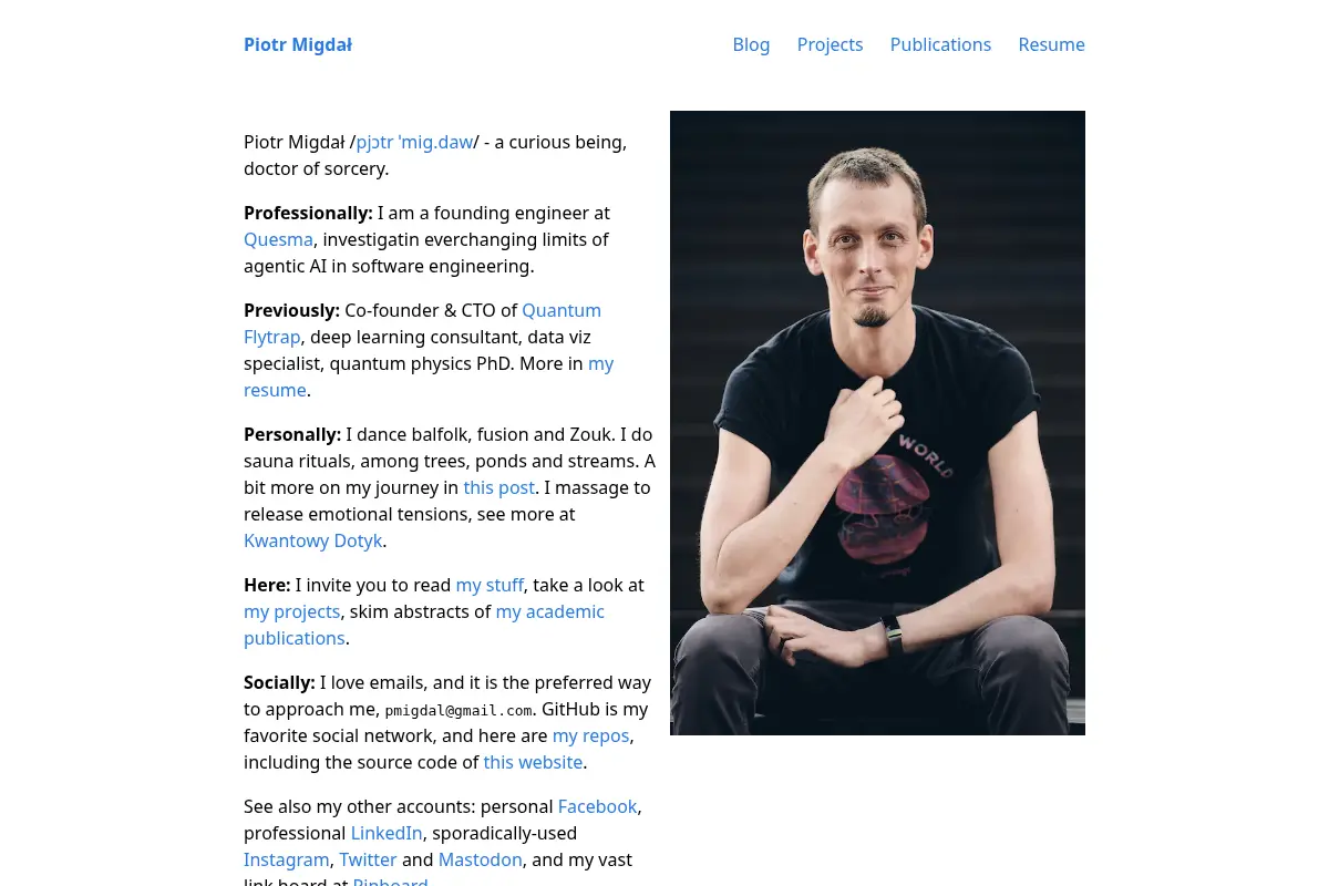 Piotr Migdał’s Blog
