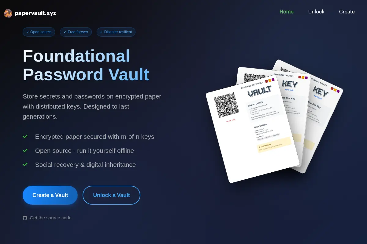 PaperVault.xyz