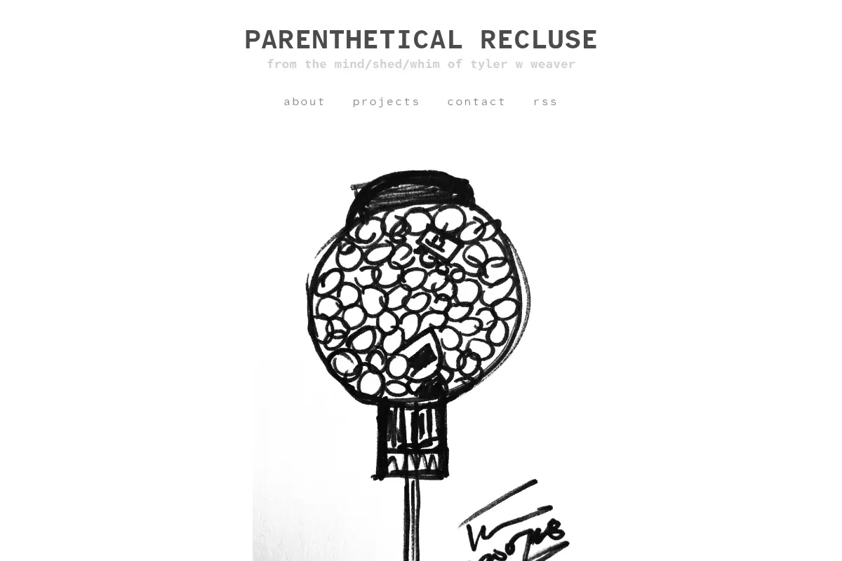 Parenthetical Recluse