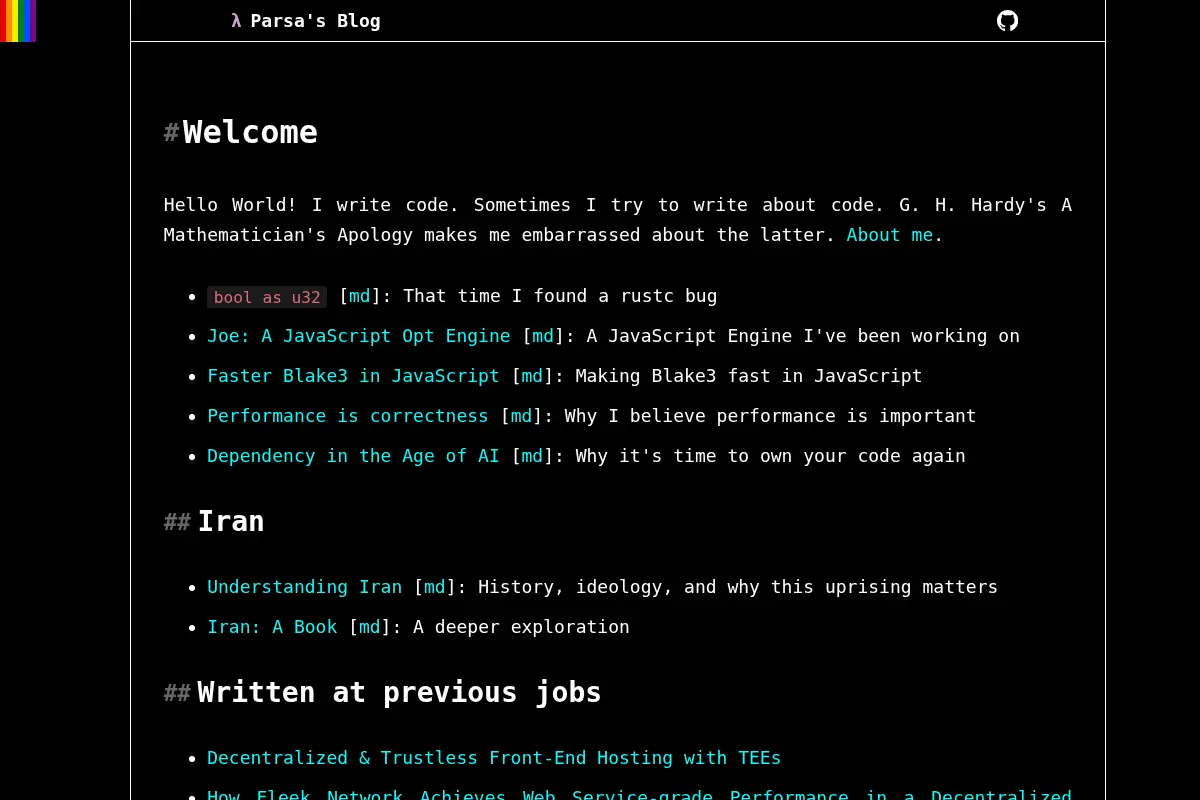Parsa's Blog