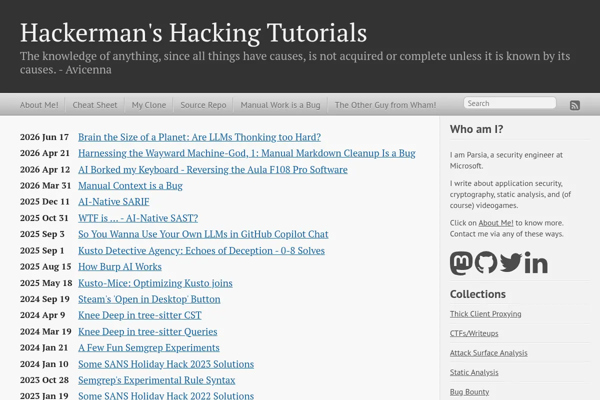Hackerman's Hacking Tutorials