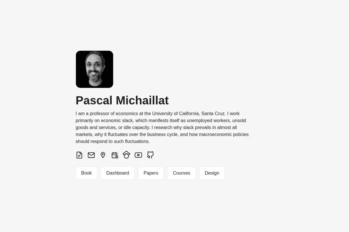 Pascal Michaillat