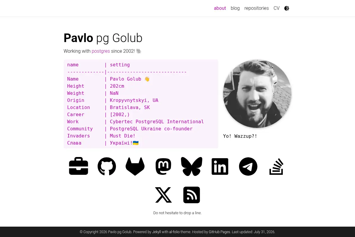 Pavlo pg Golub