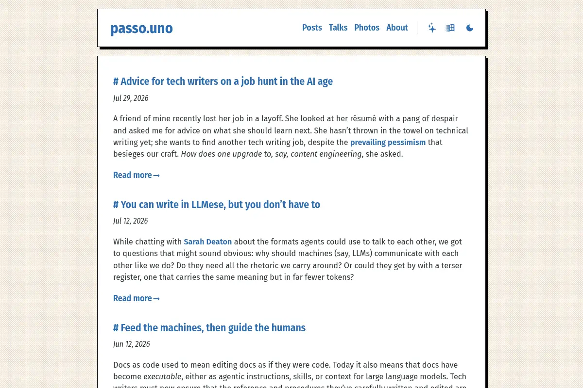 Passo.uno
