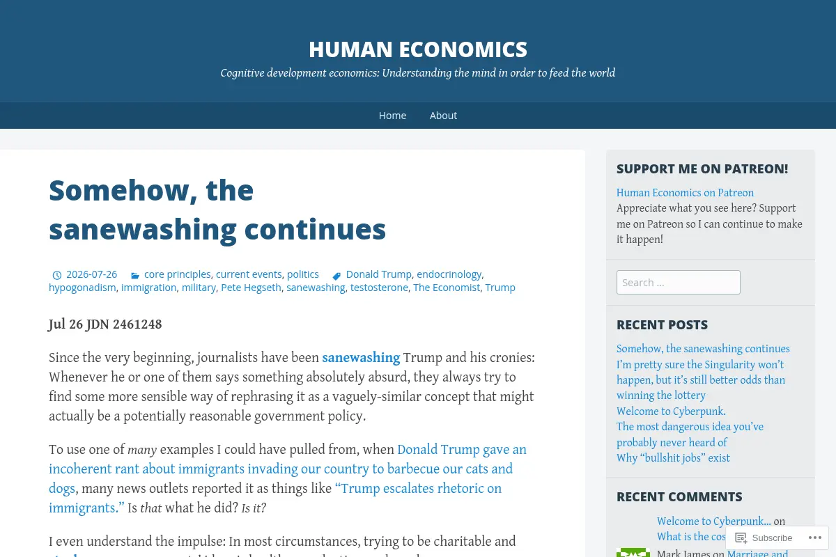 Human Economics