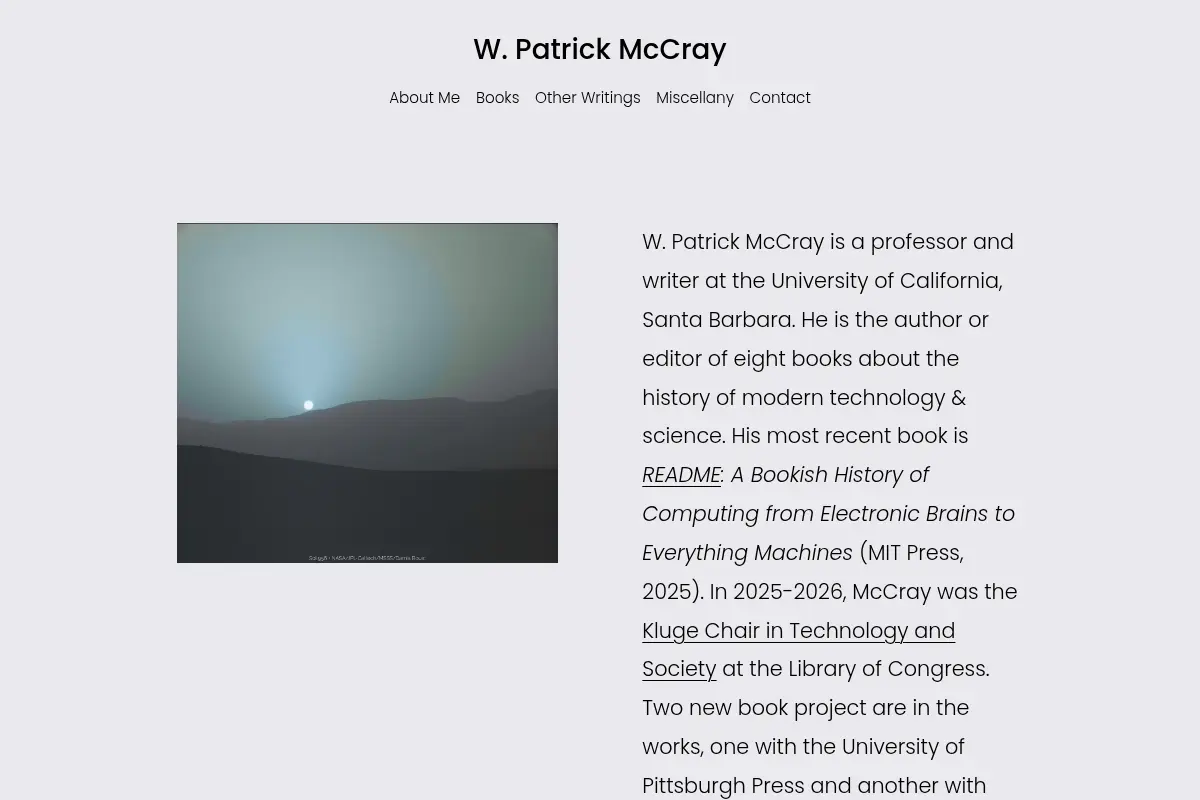 W. Patrick McCray