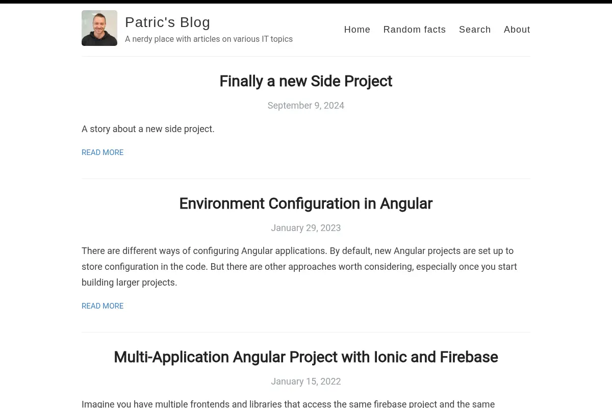 Patric's Blog