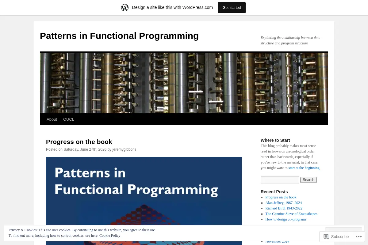 Patterns in Functional Programming