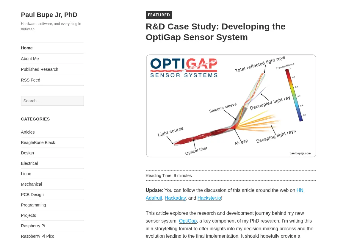 Paul Bupe Jr, PhD | Hardware, software, and everything in between