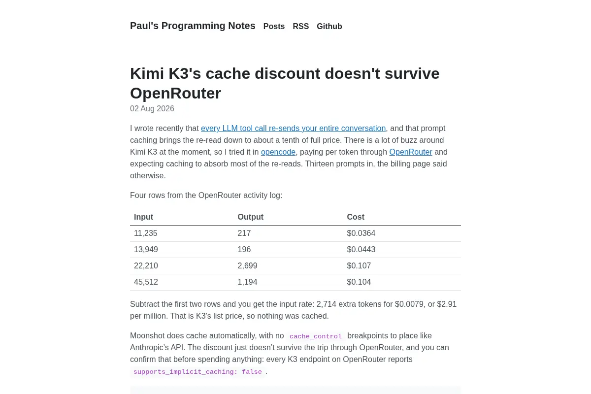 Paul's Programming Notes