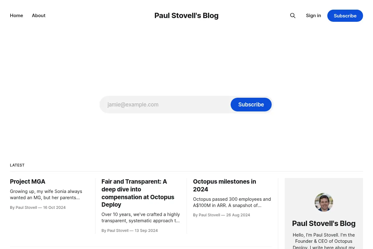 Paul Stovell's Blog