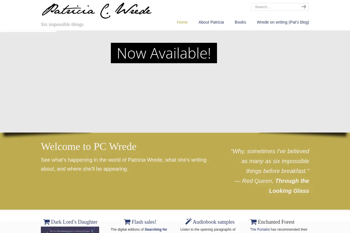 Patricia C. Wrede – Six impossible things