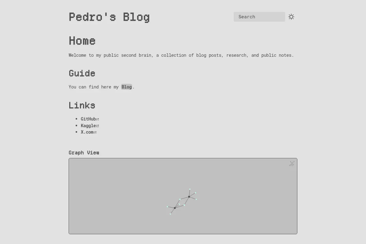Pedro Vale Lima's Second Brain