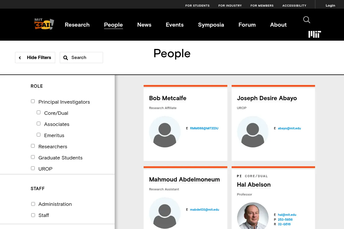 People | MIT CSAIL