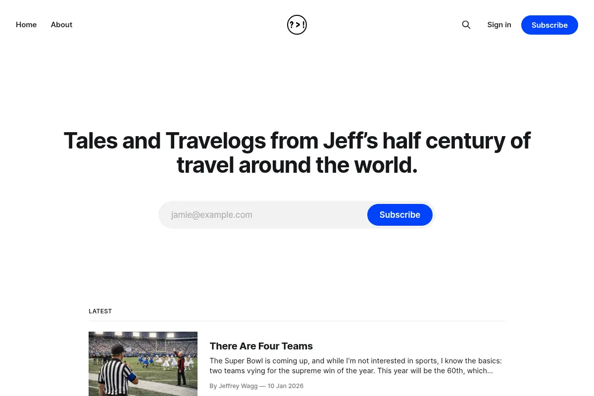 Jeff Wagg's College of Curiosity