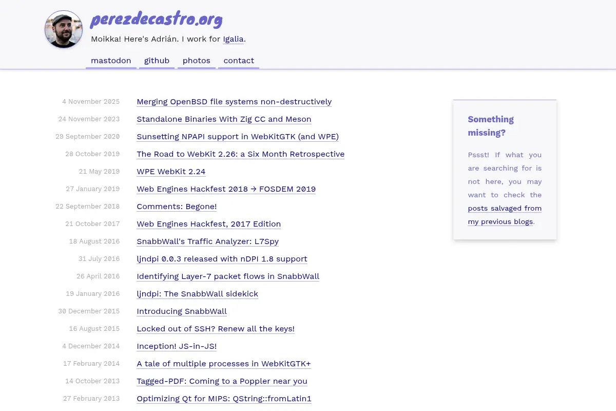 perezdecastro.org - Articles