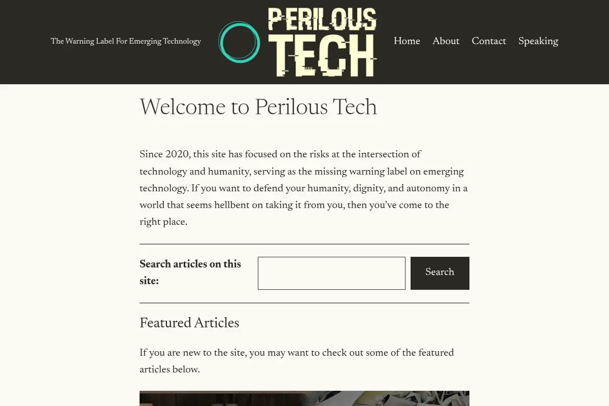 Perilous Tech