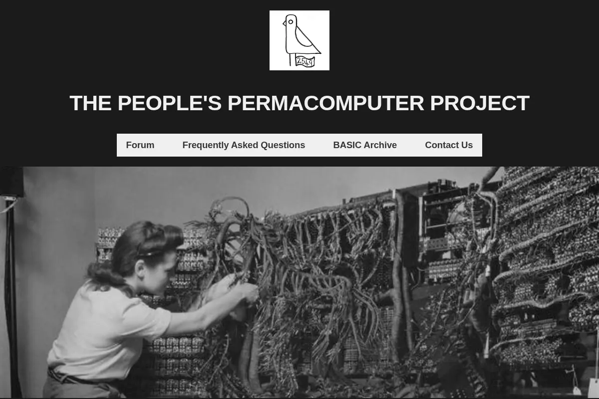 The People's Permacomputer Project
