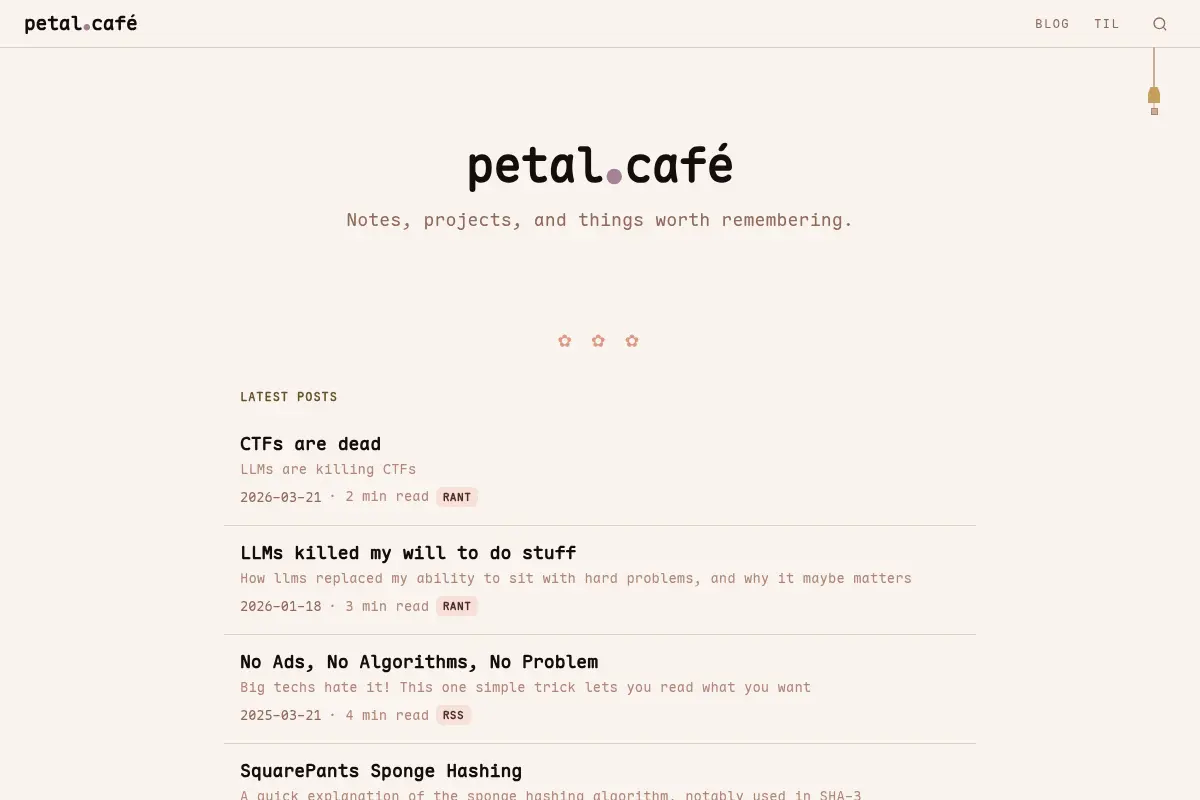 petal.café