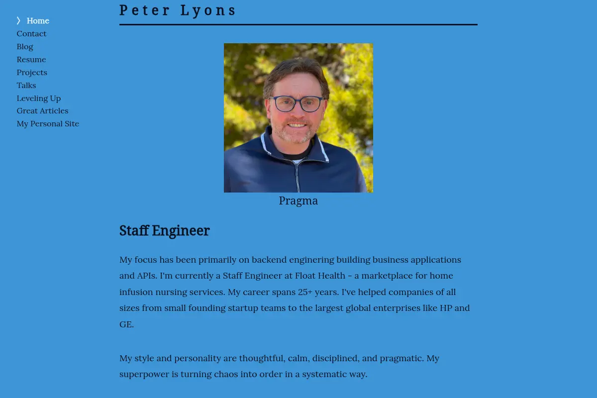 Peter Lyons: Pragmatism on tap