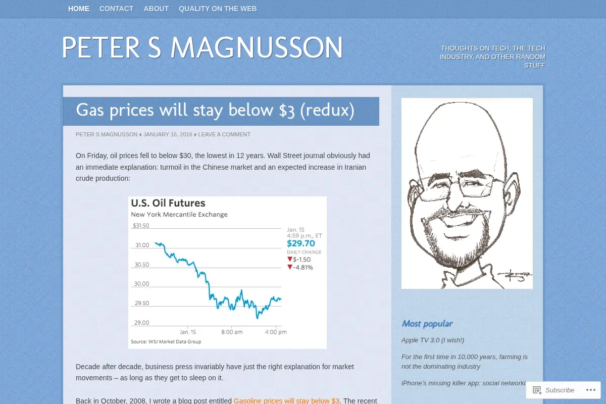 Peter S Magnusson