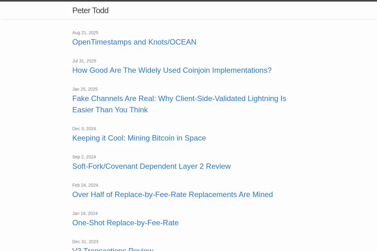 Peter Todd